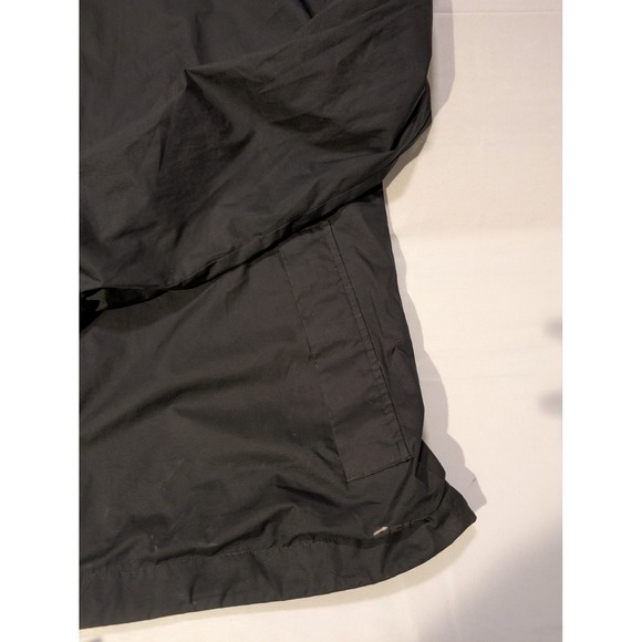 REI Men Medium Groundbreaker Rain Jacket Black Hooded Windbreaker Mesh Lined - Picture 2 of 10